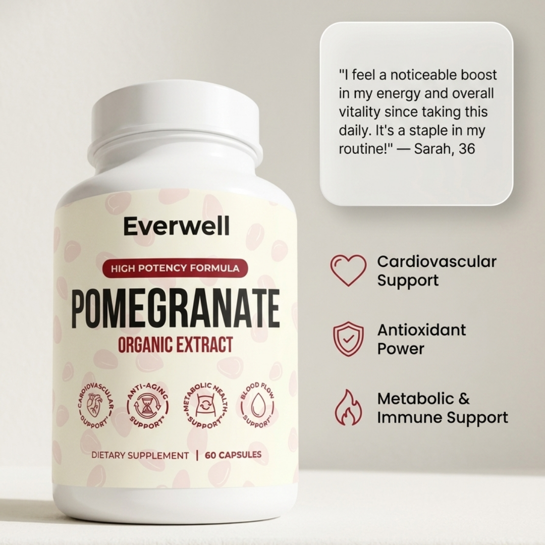 Organic Pomegranate Extract Capsules